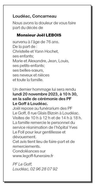 Image Annonce nécrologique