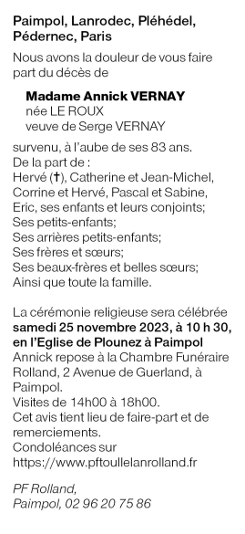 Image Annonce nécrologique