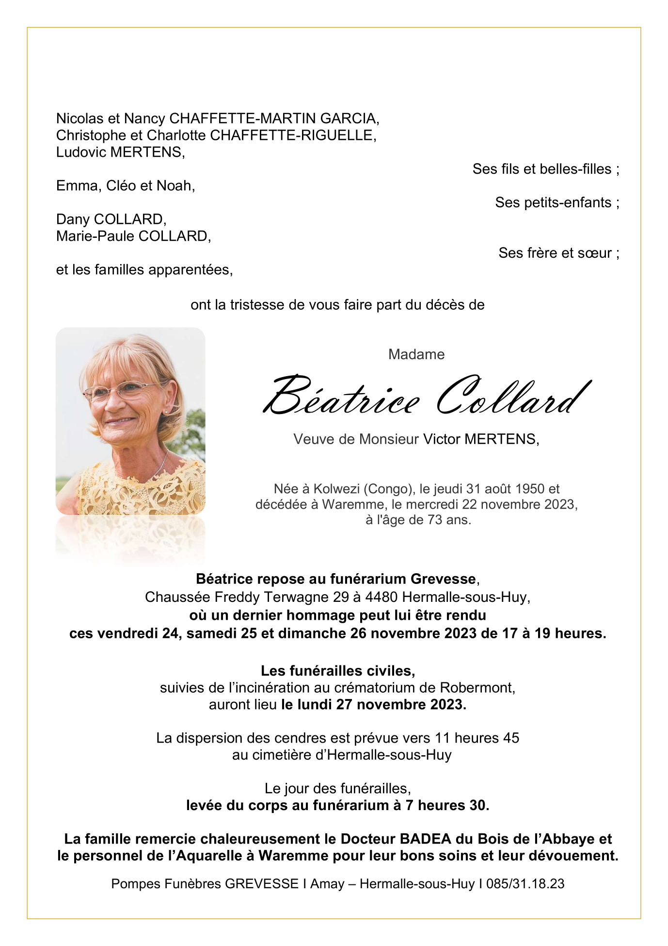 Image Annonce nécrologique
