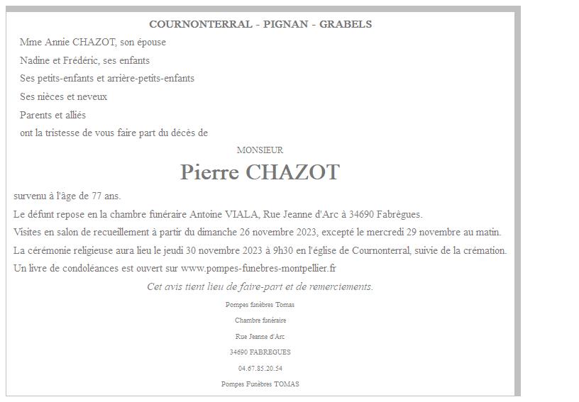Image Annonce nécrologique
