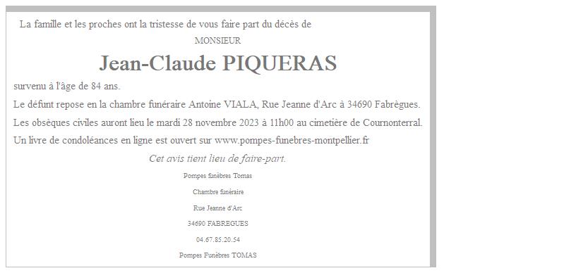 Image Annonce nécrologique