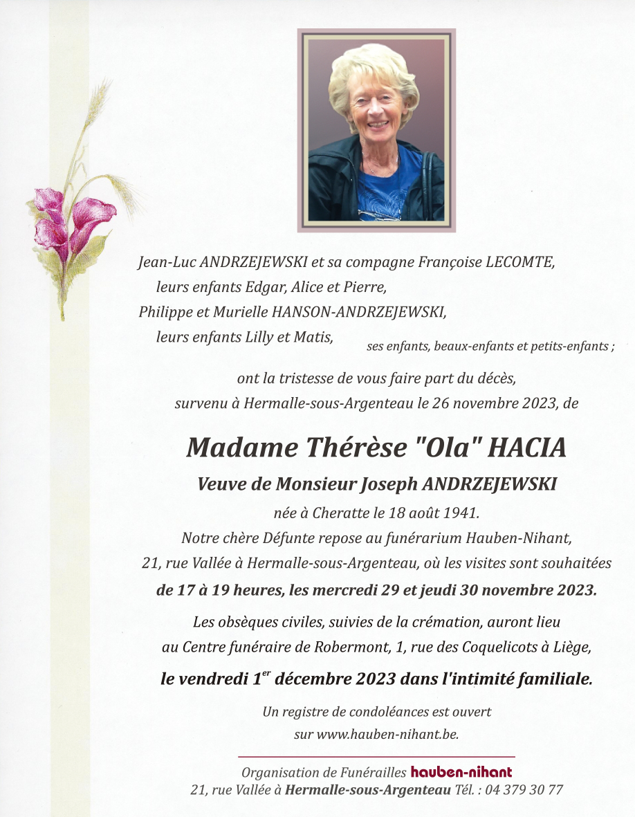 Image Annonce nécrologique