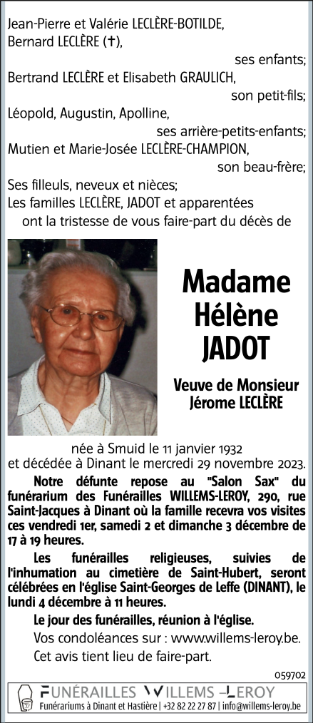Image Annonce nécrologique