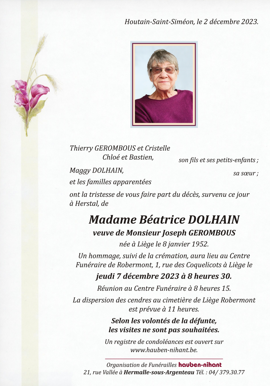 Image Annonce nécrologique