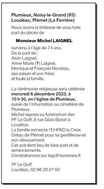 Image Annonce nécrologique