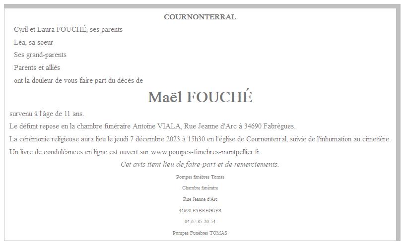 Image Annonce nécrologique
