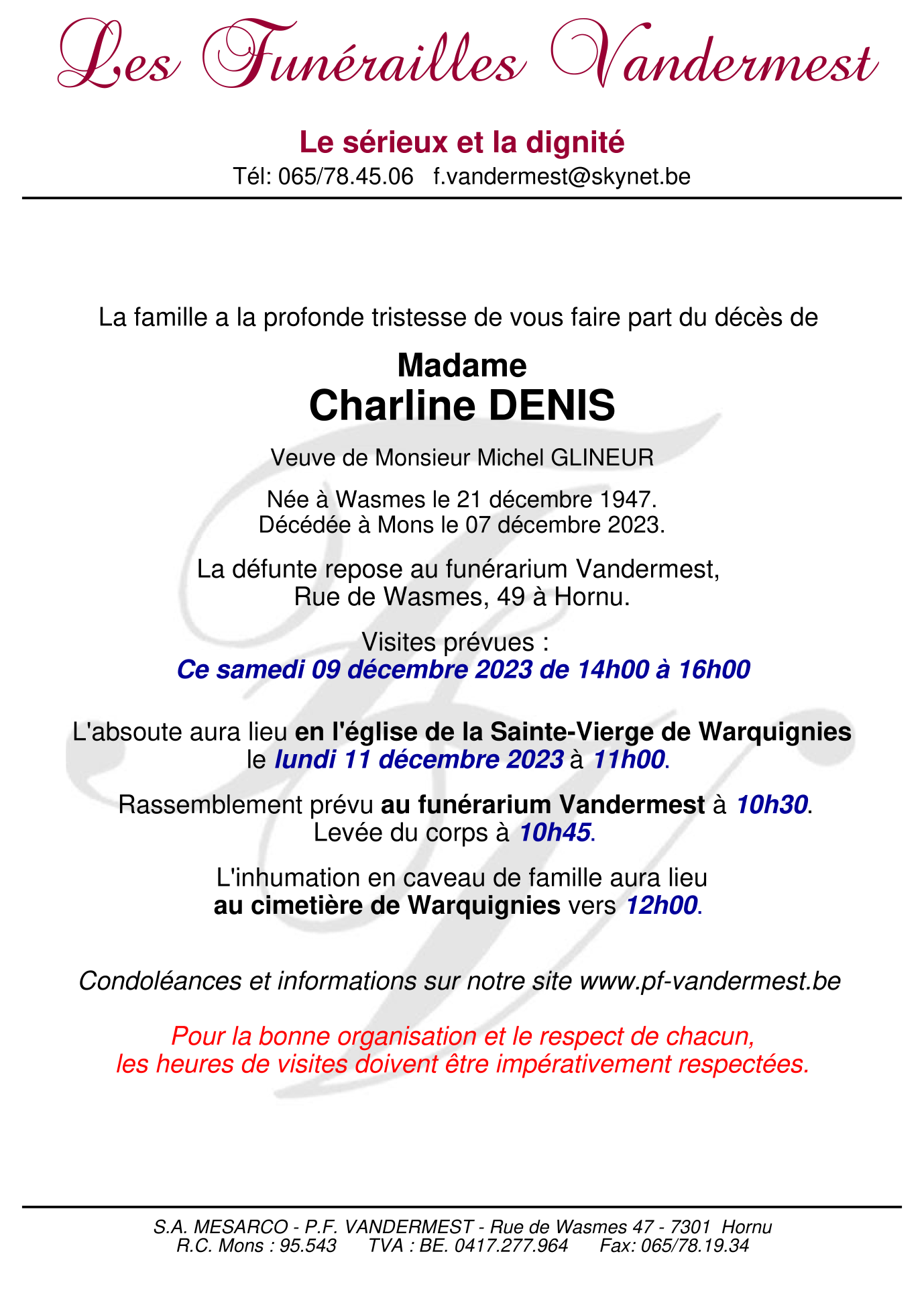Image Annonce nécrologique