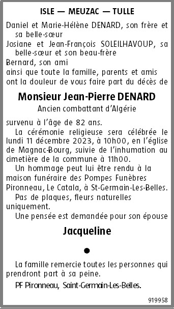 Image Annonce nécrologique