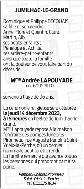 Image Annonce nécrologique