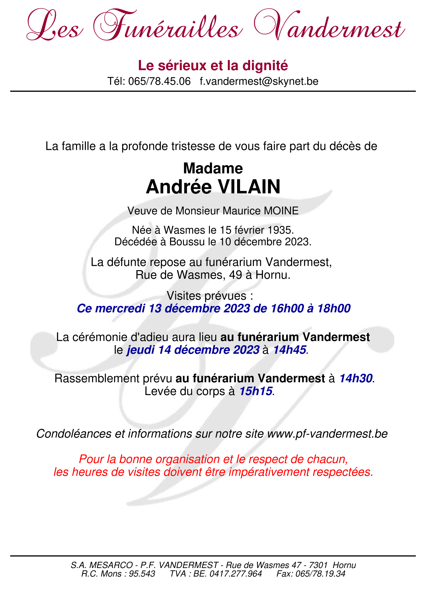 Image Annonce nécrologique