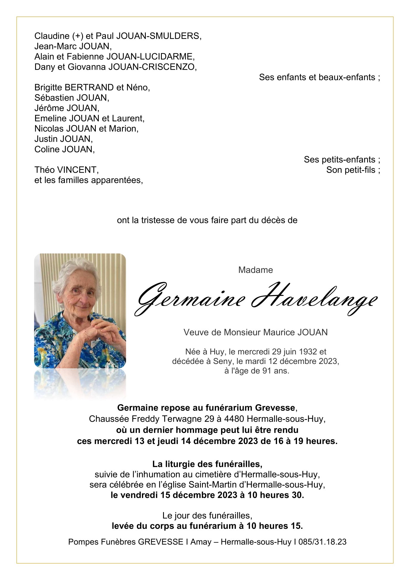 Image Annonce nécrologique