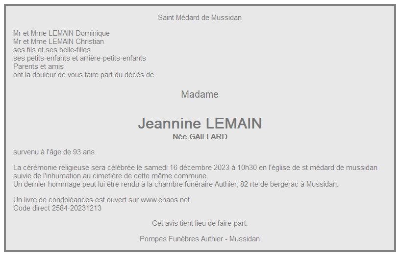 Image Annonce nécrologique