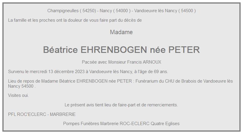Image Annonce nécrologique
