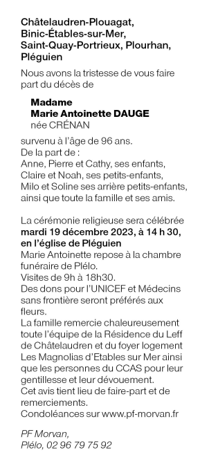 Image Annonce nécrologique