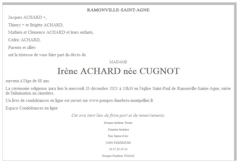 Image Annonce nécrologique