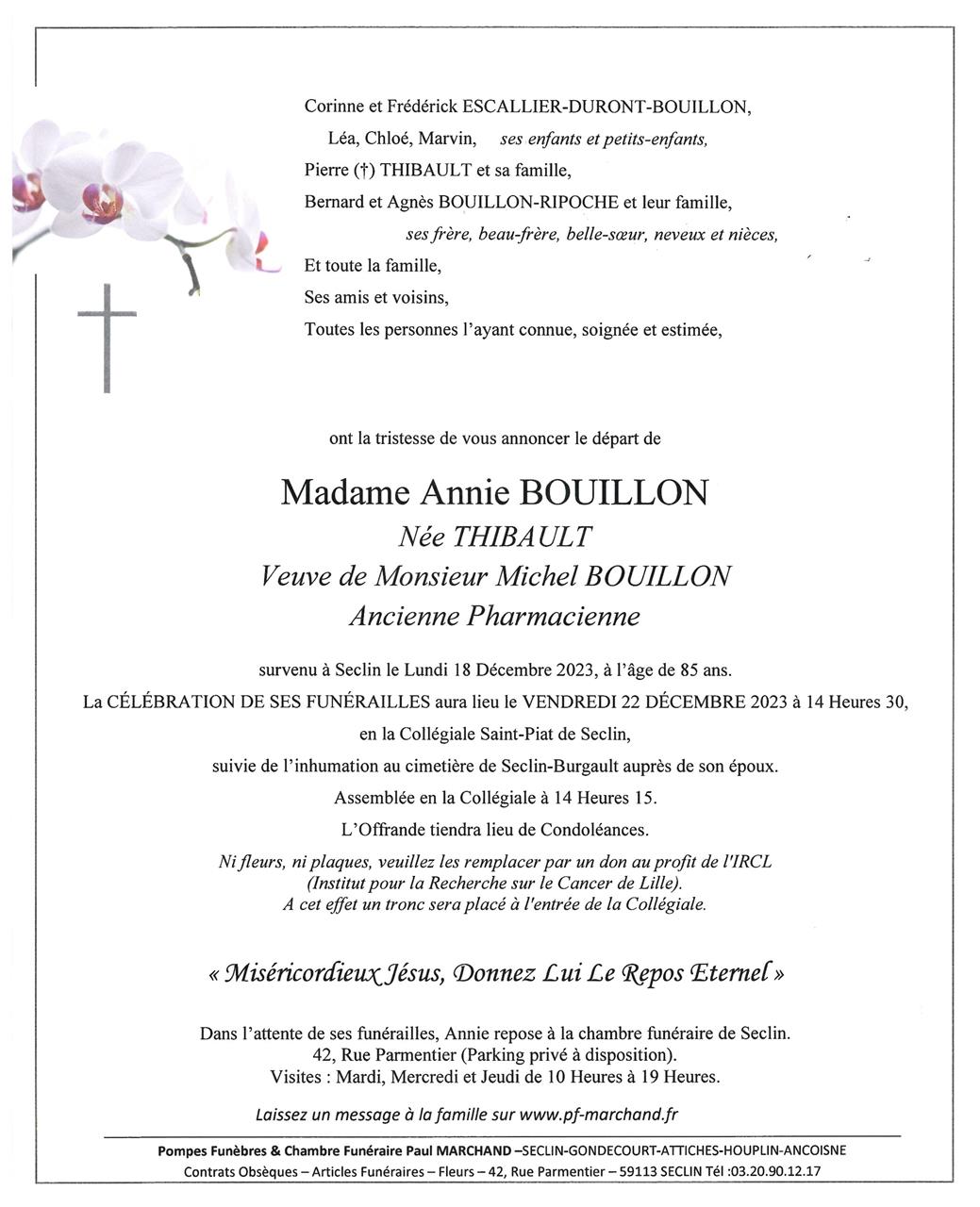 Image Pour voir le faire-part d' Annie Cliquez-ici