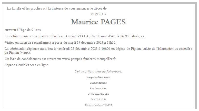 Image Annonce nécrologique