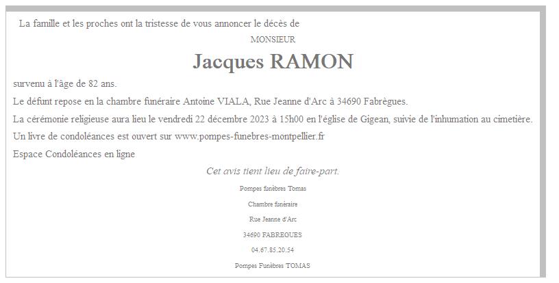 Image Annonce nécrologique