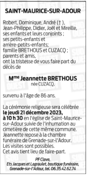 Image Annonce nécrologique