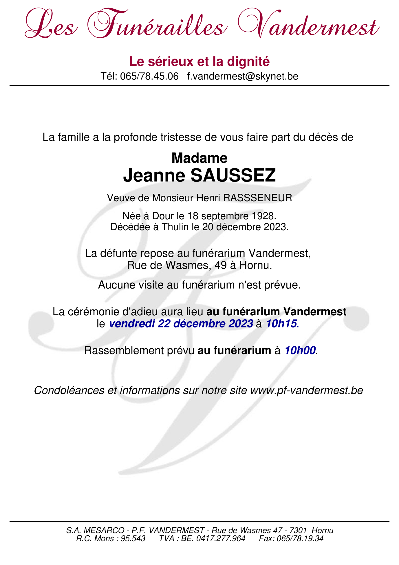 Image Annonce nécrologique