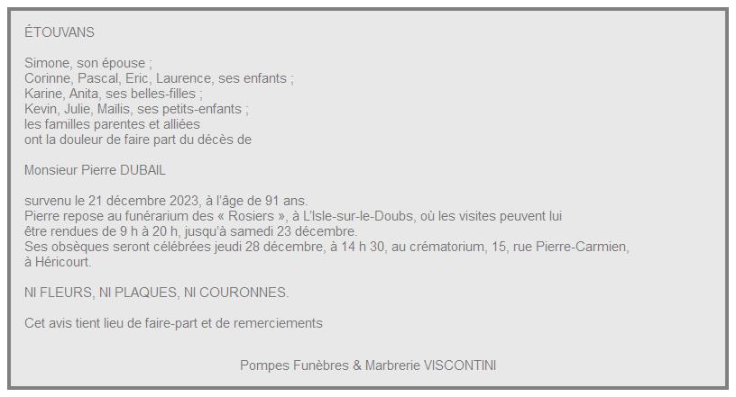 Image Annonce nécrologique
