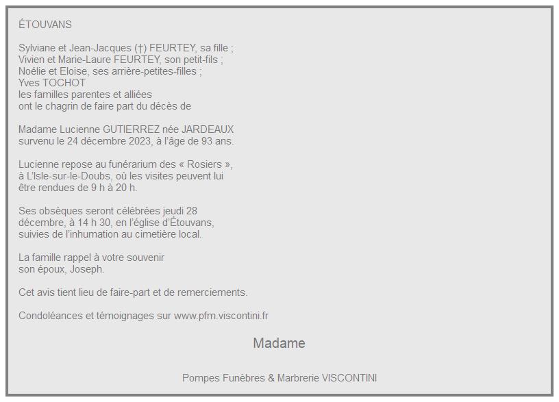 Image Annonce nécrologique