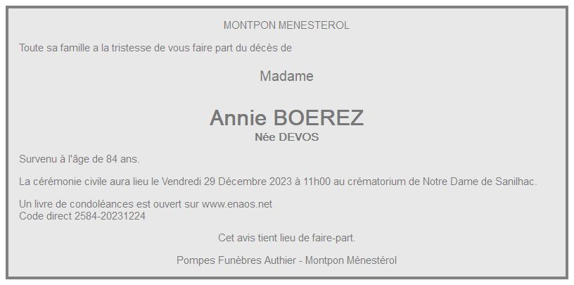 Image Annonce nécrologique