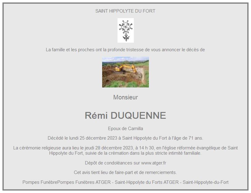 Image Annonce nécrologique
