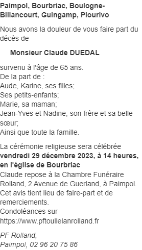 Image Annonce nécrologique