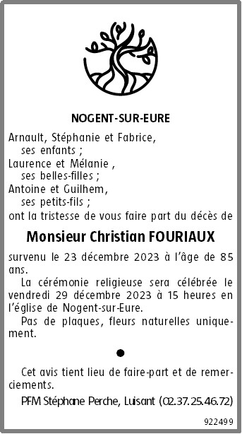 Image Annonce nécrologique