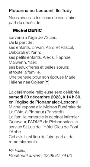 Image Annonce nécrologique