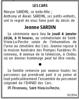 Image Annonce nécrologique