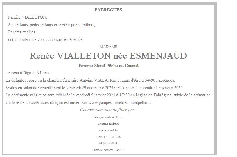 Image Annonce nécrologique