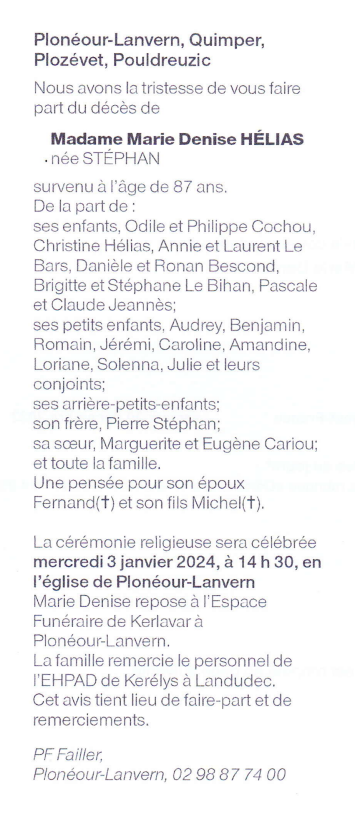 Image Annonce nécrologique