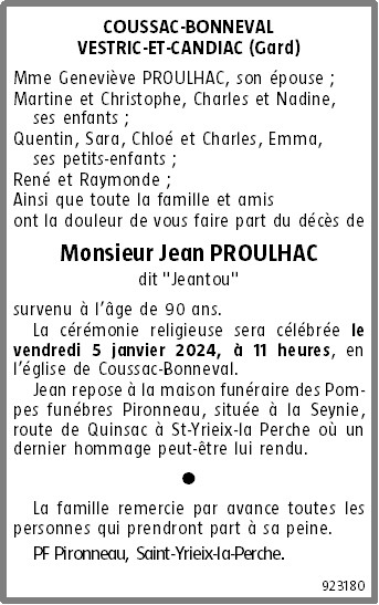Image Annonce nécrologique