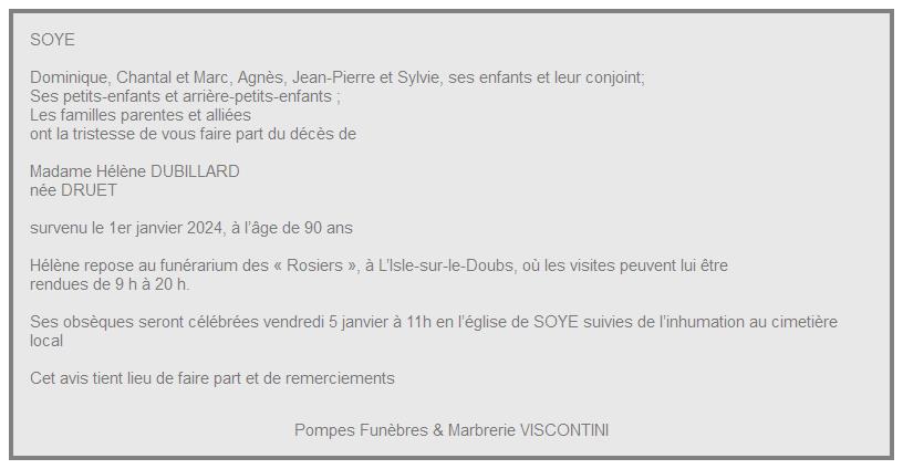 Image Annonce nécrologique