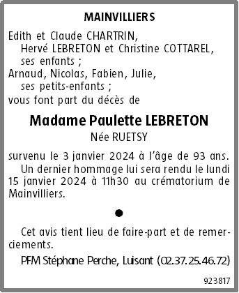 Image Annonce nécrologique