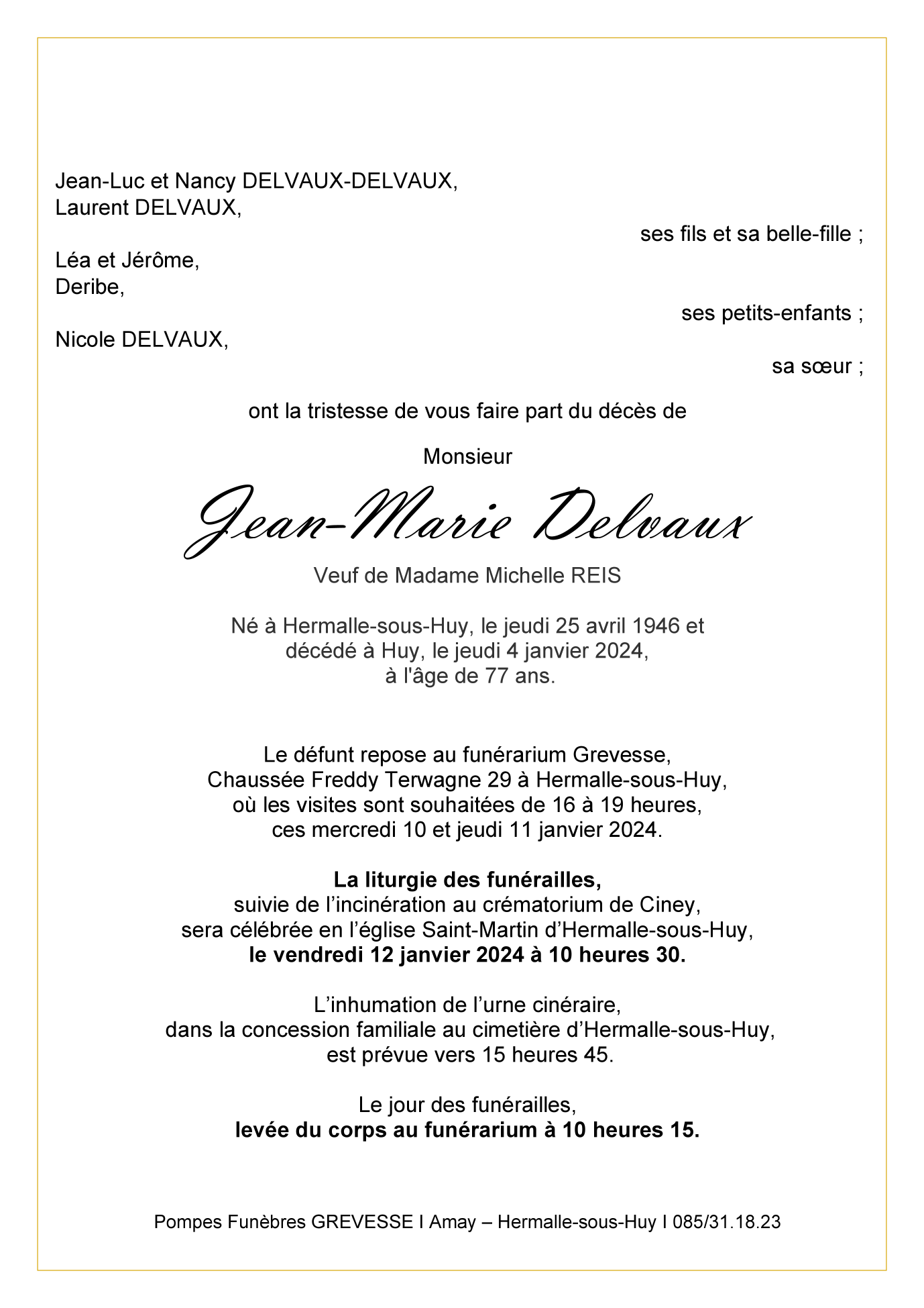 Image Annonce nécrologique