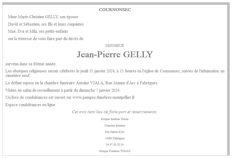 Image Annonce nécrologique