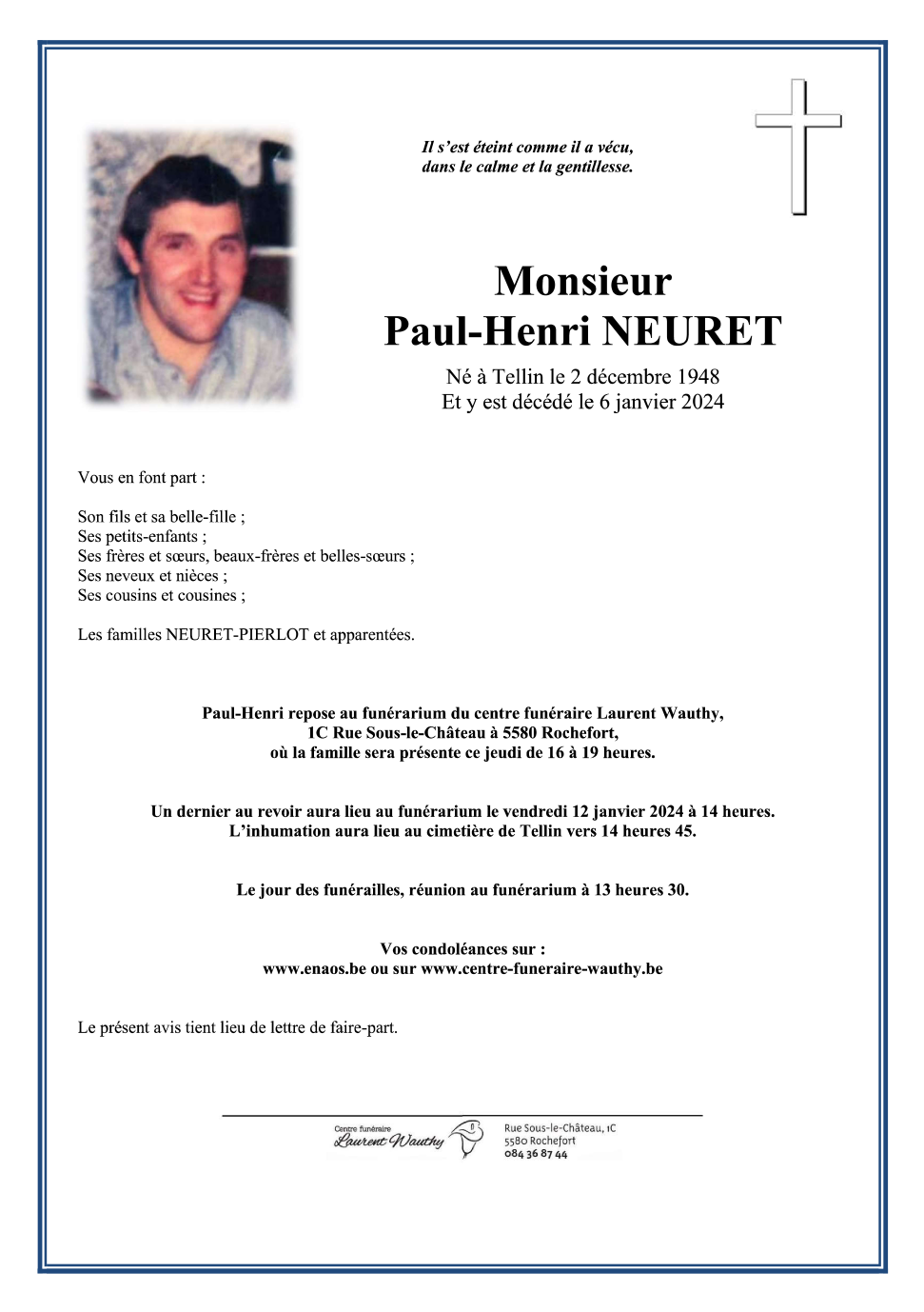 Image Annonce nécrologique