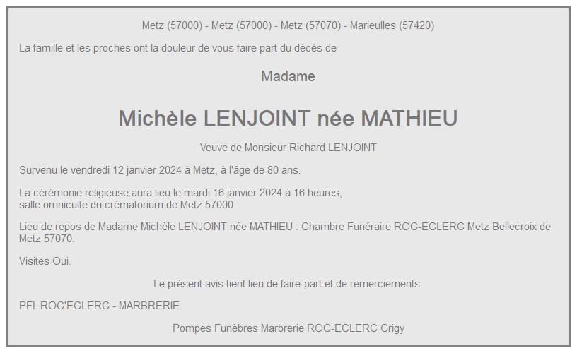 Image Annonce nécrologique