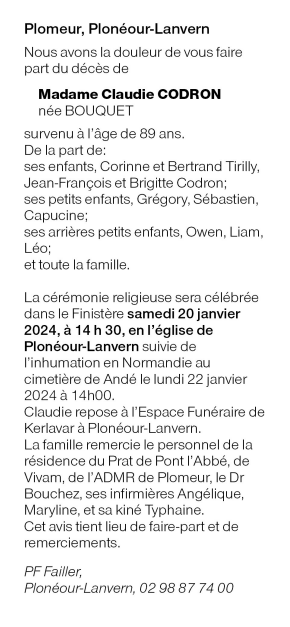 Image Annonce nécrologique