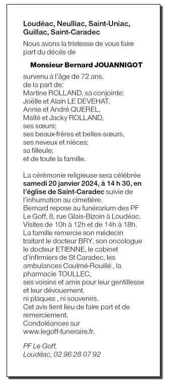 Image Annonce nécrologique