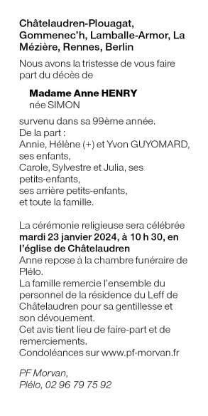 Image Annonce nécrologique