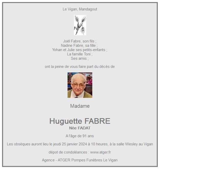 Image Annonce nécrologique