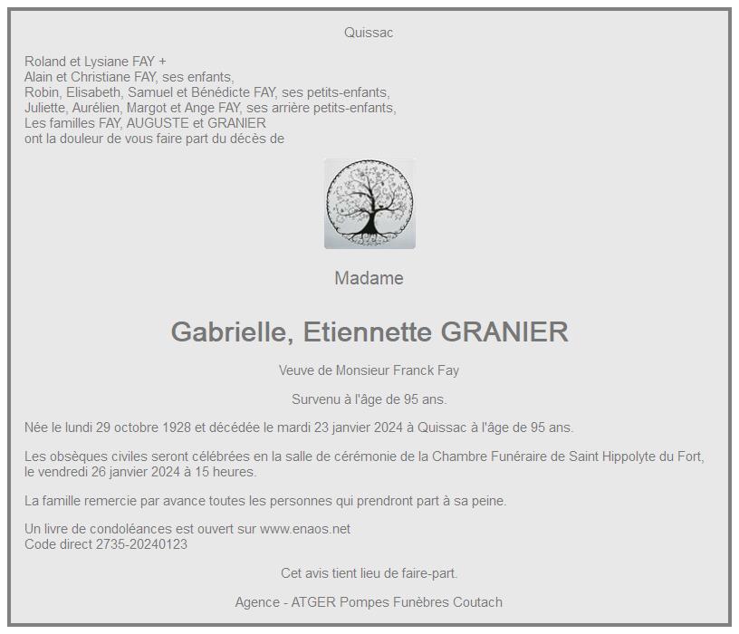 Image Annonce nécrologique