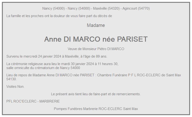 Image Annonce nécrologique