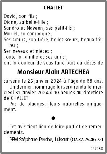 Image Annonce nécrologique