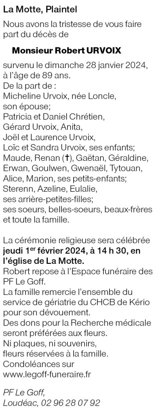 Image Annonce nécrologique