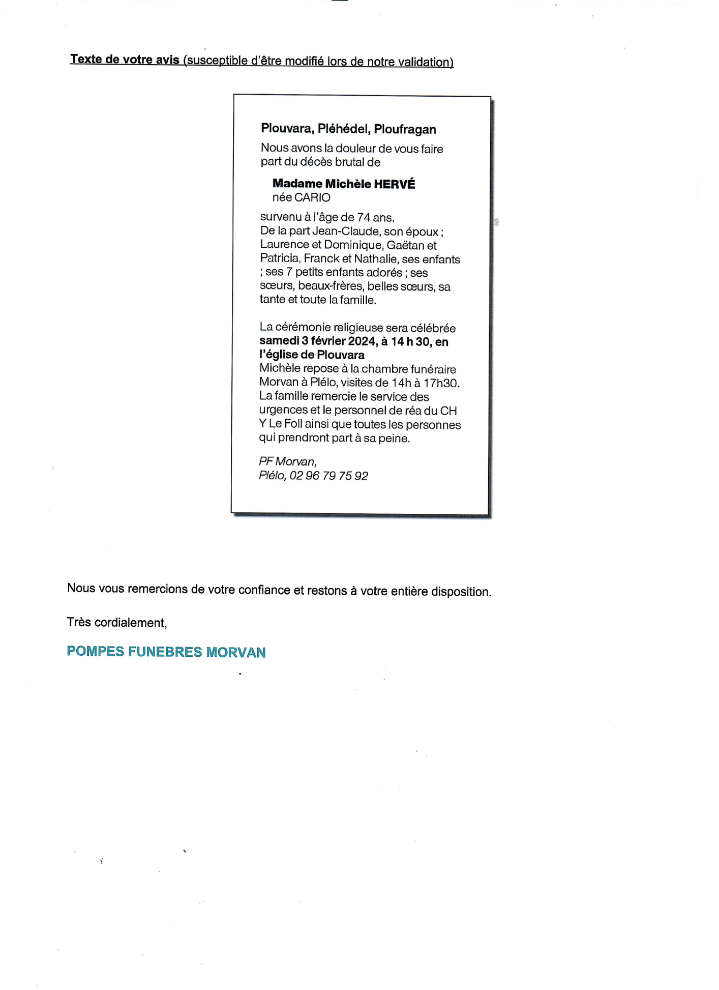 Image Annonce nécrologique